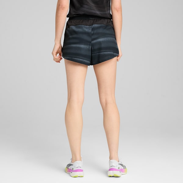 VELOCITY All-Over Print Women's 3" Running Shorts, PUMA Black, extralarge-IND